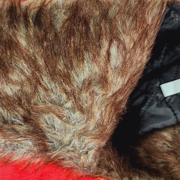 Kentucky Tactical Supply Rugged Outerwear Poly Hunter Orange Winter Faux Fur Hat - Picture 8 of 15